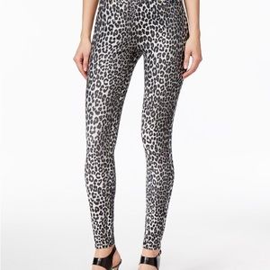 EUC Michael Kors leopard print jeggings leggings